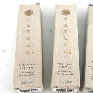 New Tatcha the Kissu lip tinted spf 25 lip sunscreen 1/$28 -2/$52 midnight lily